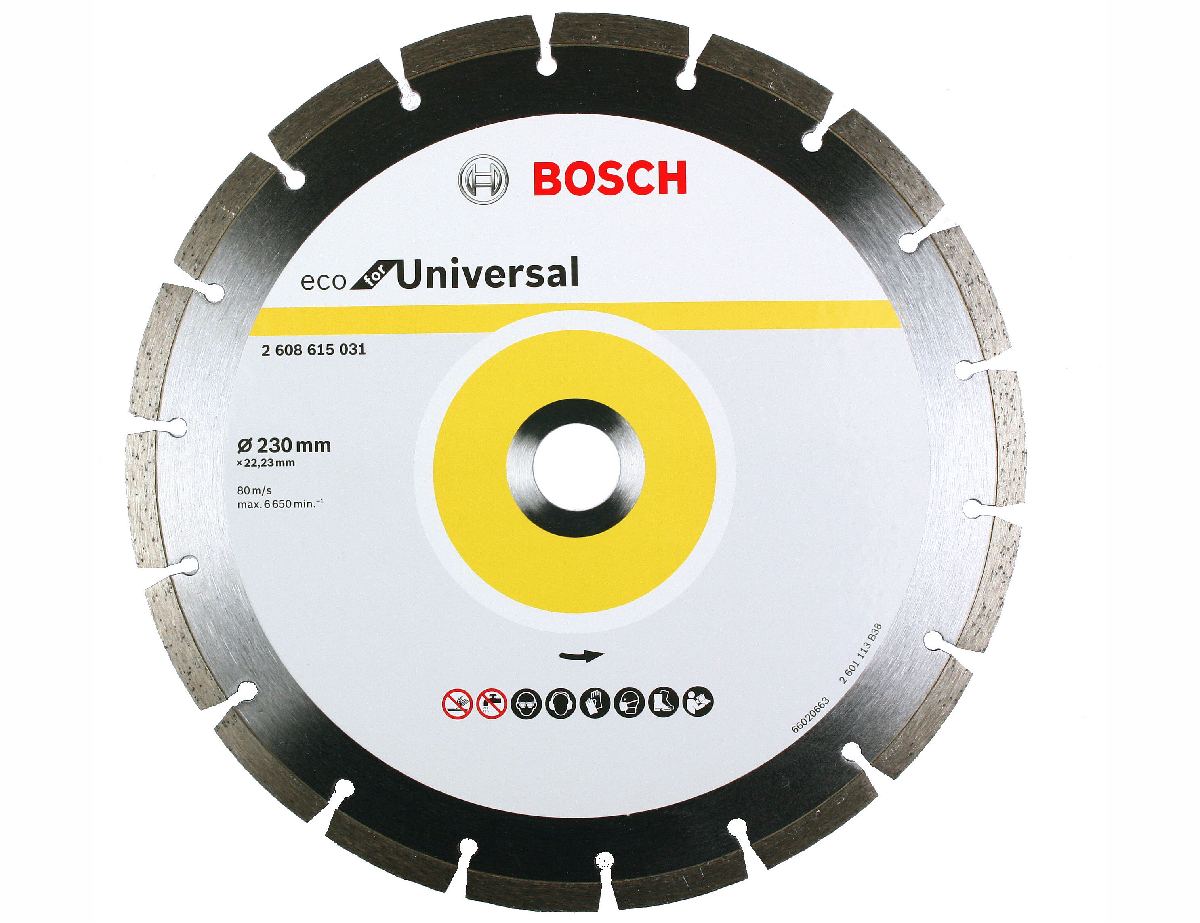 Фото - Круг відрізний Bosch Tarcza Diamentowa 230mm beton cegła klinkier 