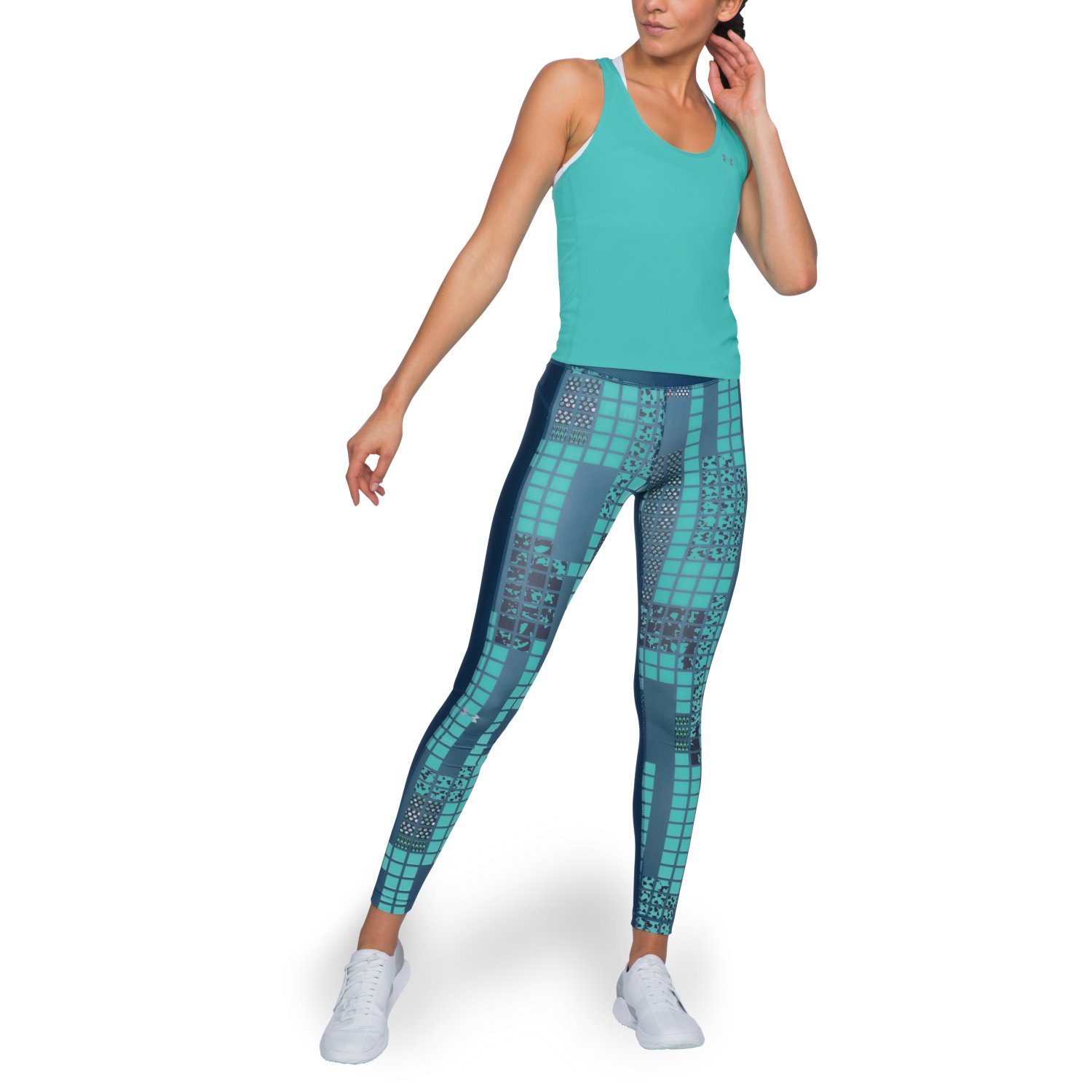 UNDER ARMOUR RACER TANK fitness joga pilates Dekolt okrągły