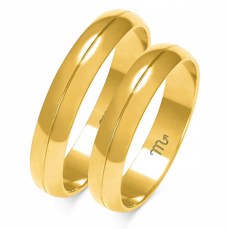 Zlaté Prsteny 14K 4mm id A-201