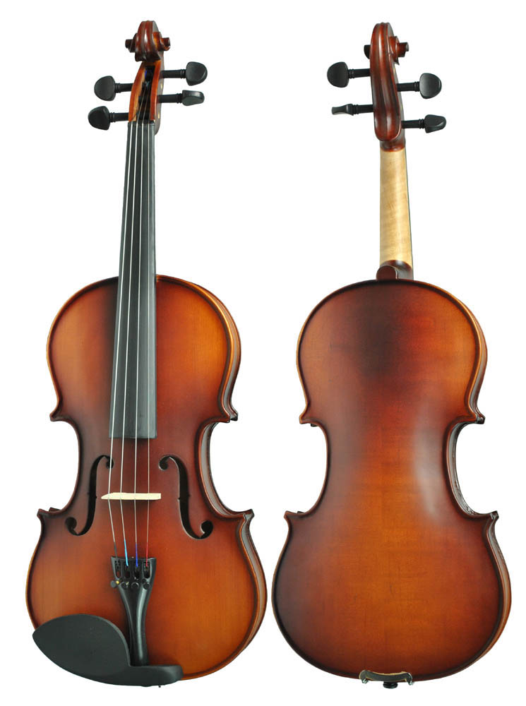 Hessler Dřevěné Housle 4/4 Pouzdro Smyčec