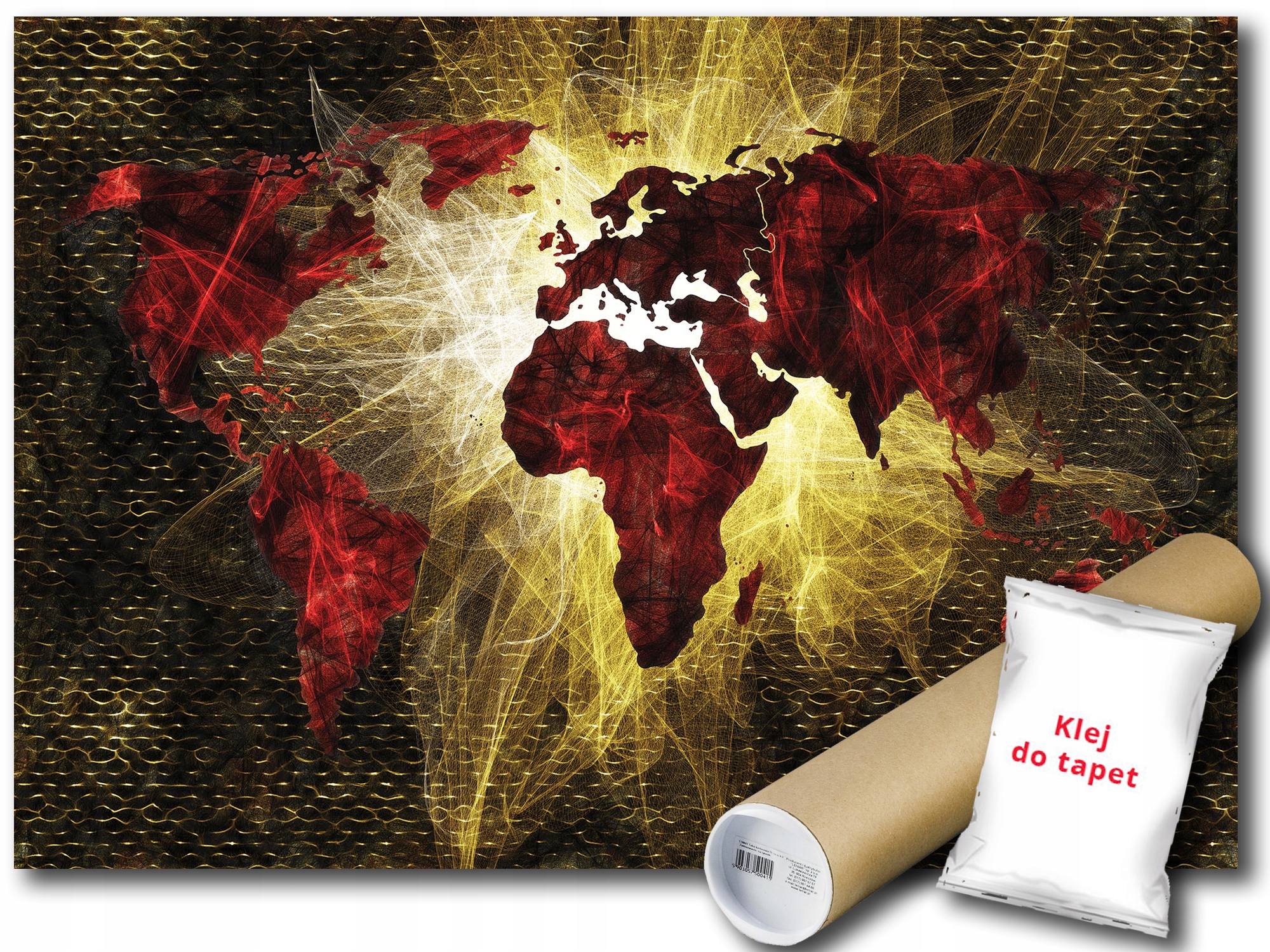 Vinylová Fototapeta Mapa Světlo 416x254