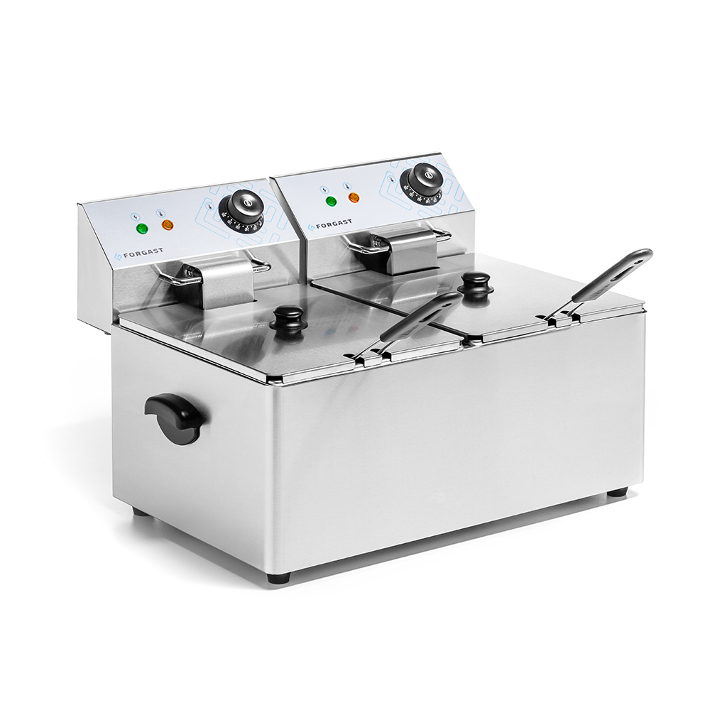 Forgast Dvojitá Elektrická Fritéza 2x6L FG09026