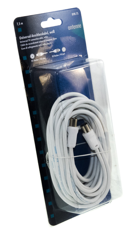 

Przewód Kabel Antenowy 7,5M / Iec/iec Jakość FV23