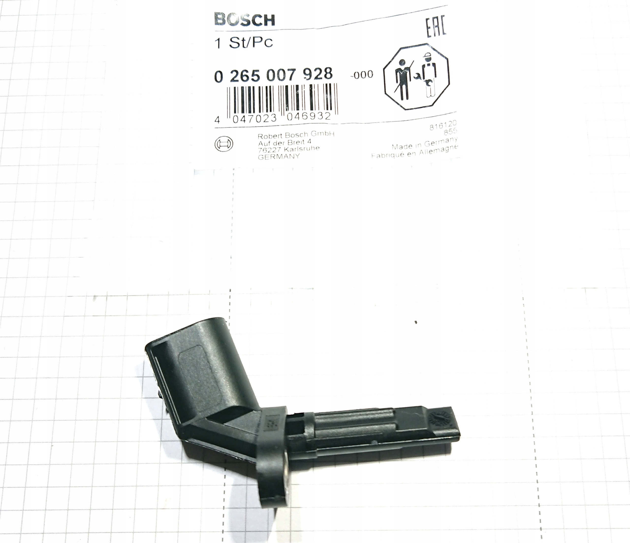 

Czujnik Abs Bosch Audi A7 A8 Q5 4E0927804A