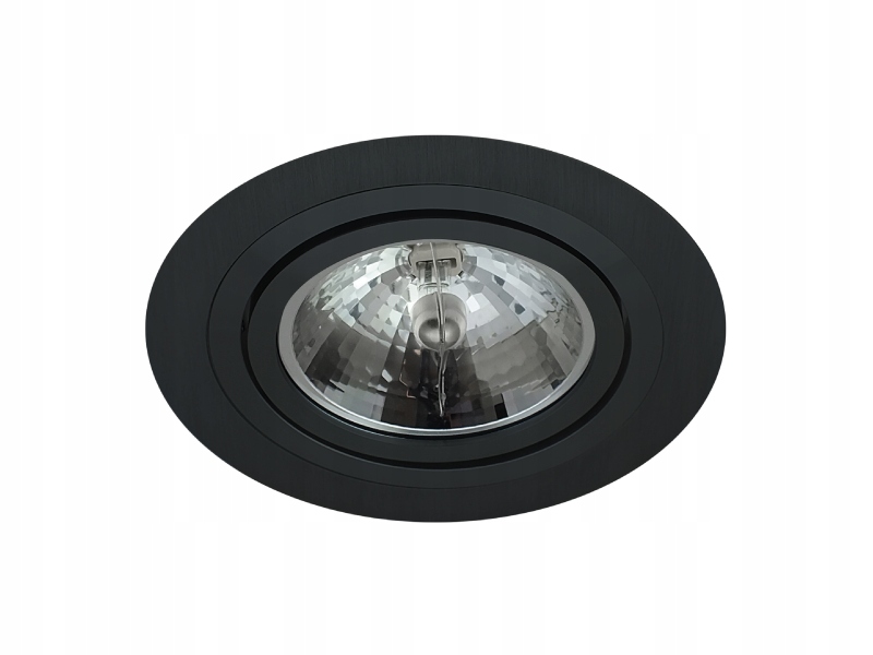 OPRAWA STROPOWA OKRĄGŁA AR111 ES111 GU10 CZARNA EAN (GTIN) 5906301020608