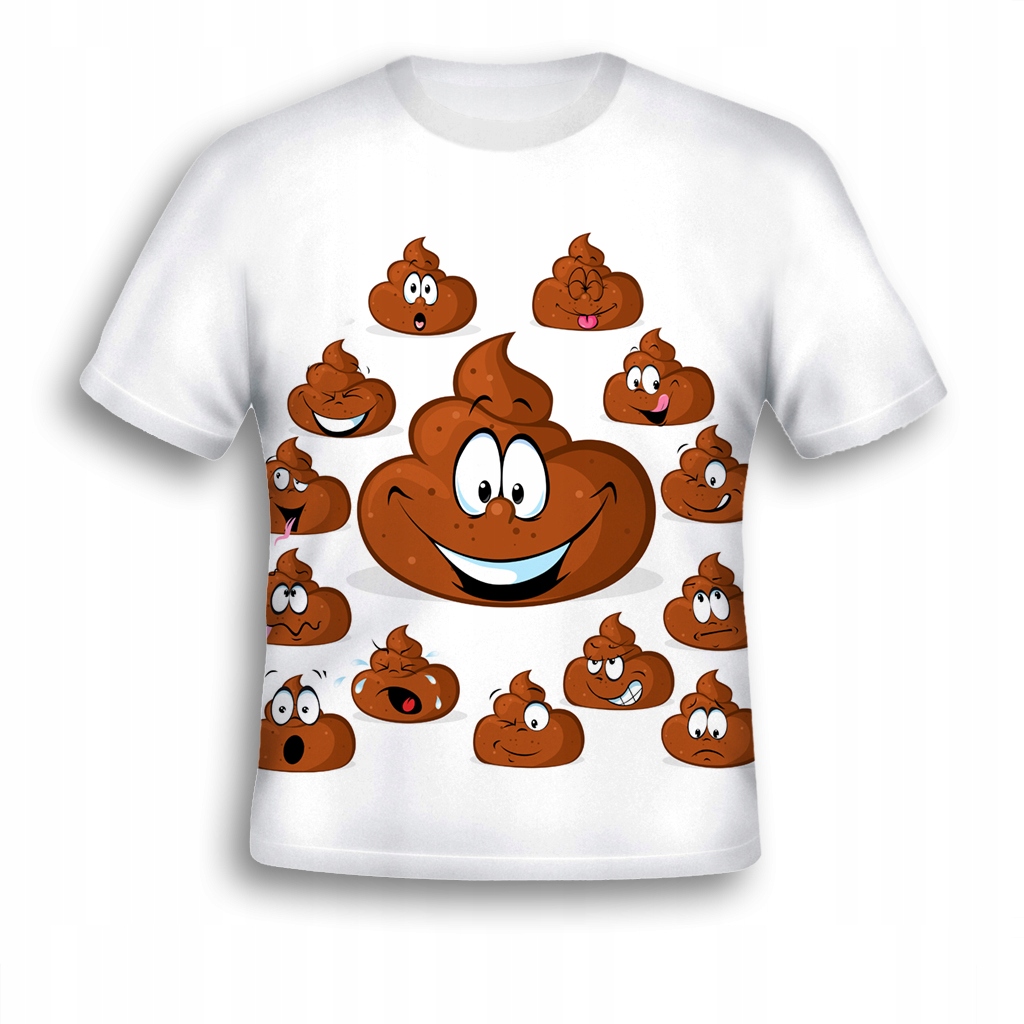 

Koszulka Fullprint T-shirt Lody S Wesoły Nadruk 3D