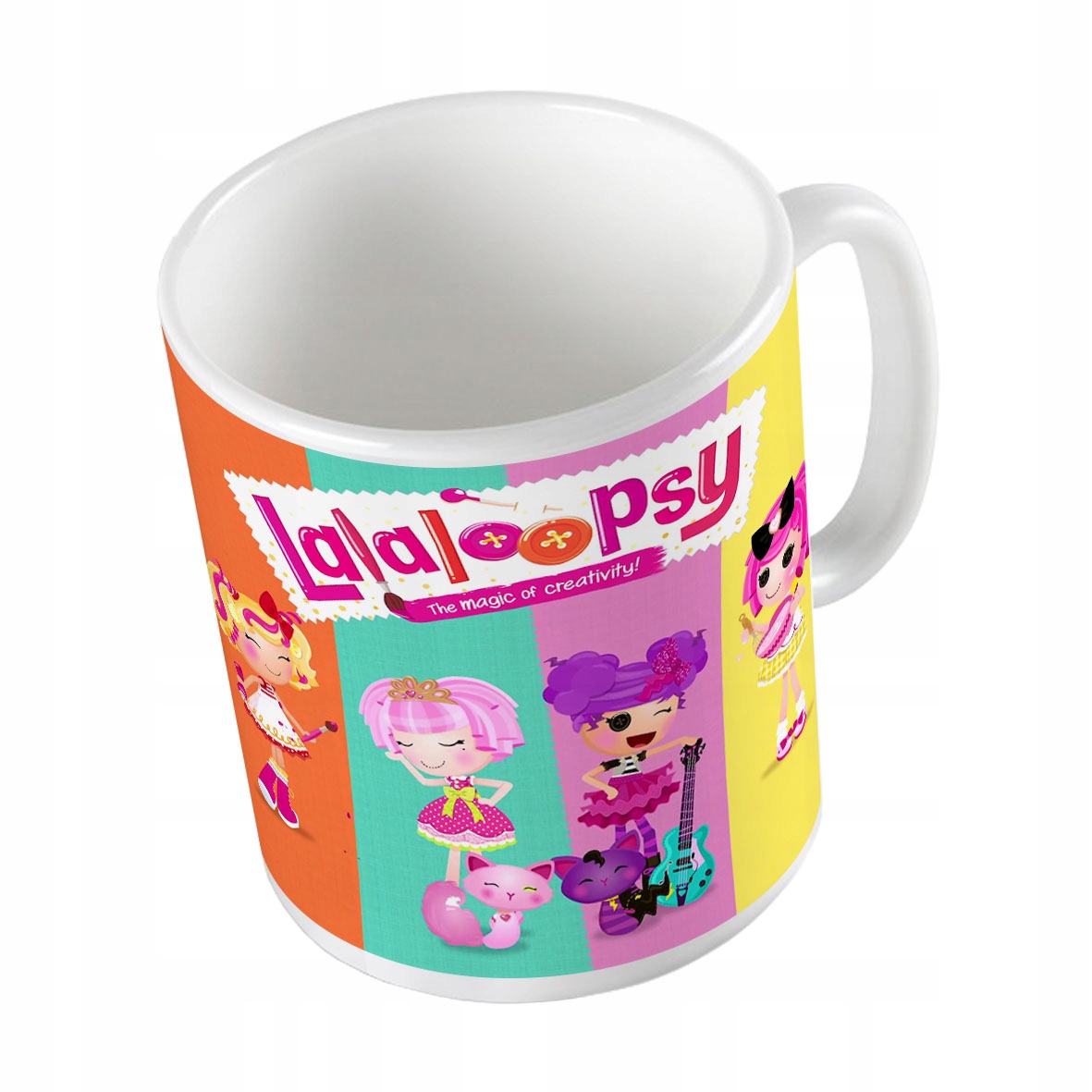 

Kubek Lalaloopsy Klejnotka Okruszka Burzanka +imię