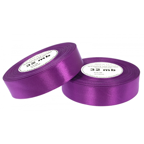 

Wstążka tasiemka satynowa atłasowa 6mm 8120 32mb