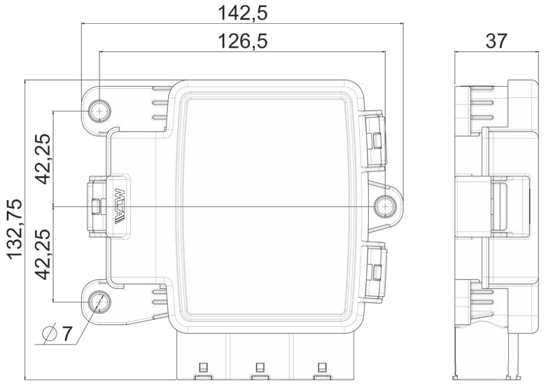 SKRZYNKA BEZPIECZNIKOW 1x MIDIVAL 2x MEGAVAL MTA EAN (GTIN) 8010266210213