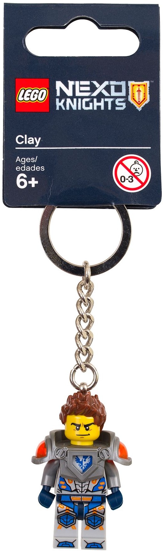 Klocki Lego 853521 Nexo Knights Clay Brelok Nowe Ninifigurka