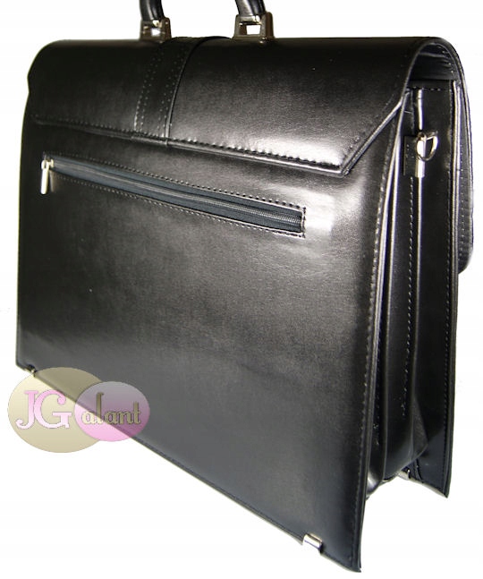 ELEGANCKA DUŻA TECZKA MĘSKA AKTÓWKA TORBA DO PRACY POLSKI PRODUKT Marka Langenfeld