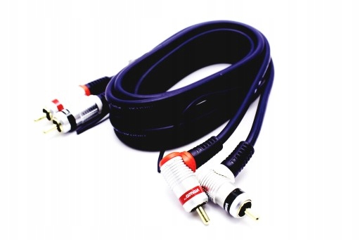 KABEL RCA 2X RCA 2XRCA CHINCH VITALCO KĄTOWY 1,5M Długość kabla 1.5 m