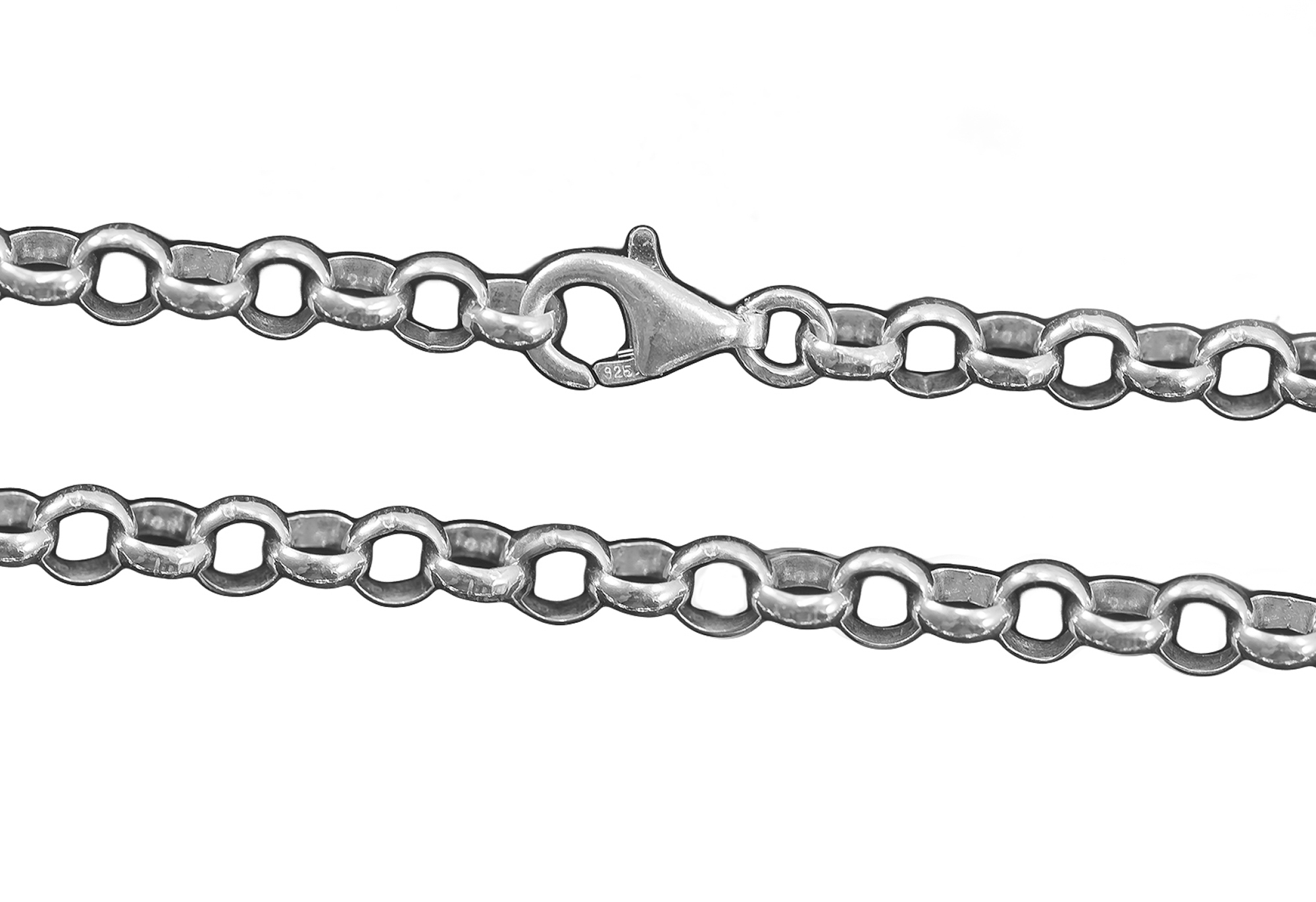

Baza Charms Rolo Bransoletka 3,3mm Solidna Srebro