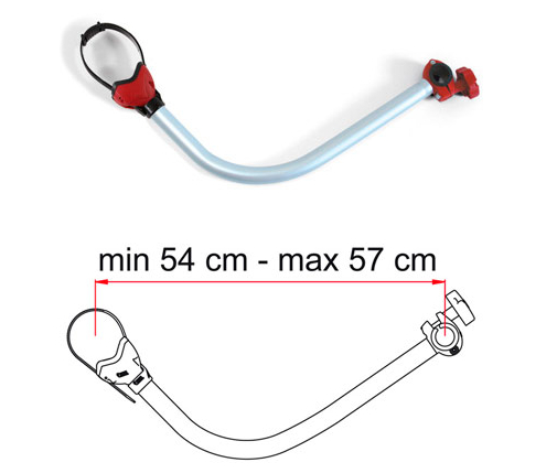UCHWYT ROWEROWY DO BAGAŻNIKA PRO 4 FIAMMA KAMPER Numer katalogowy producenta 04133C01-