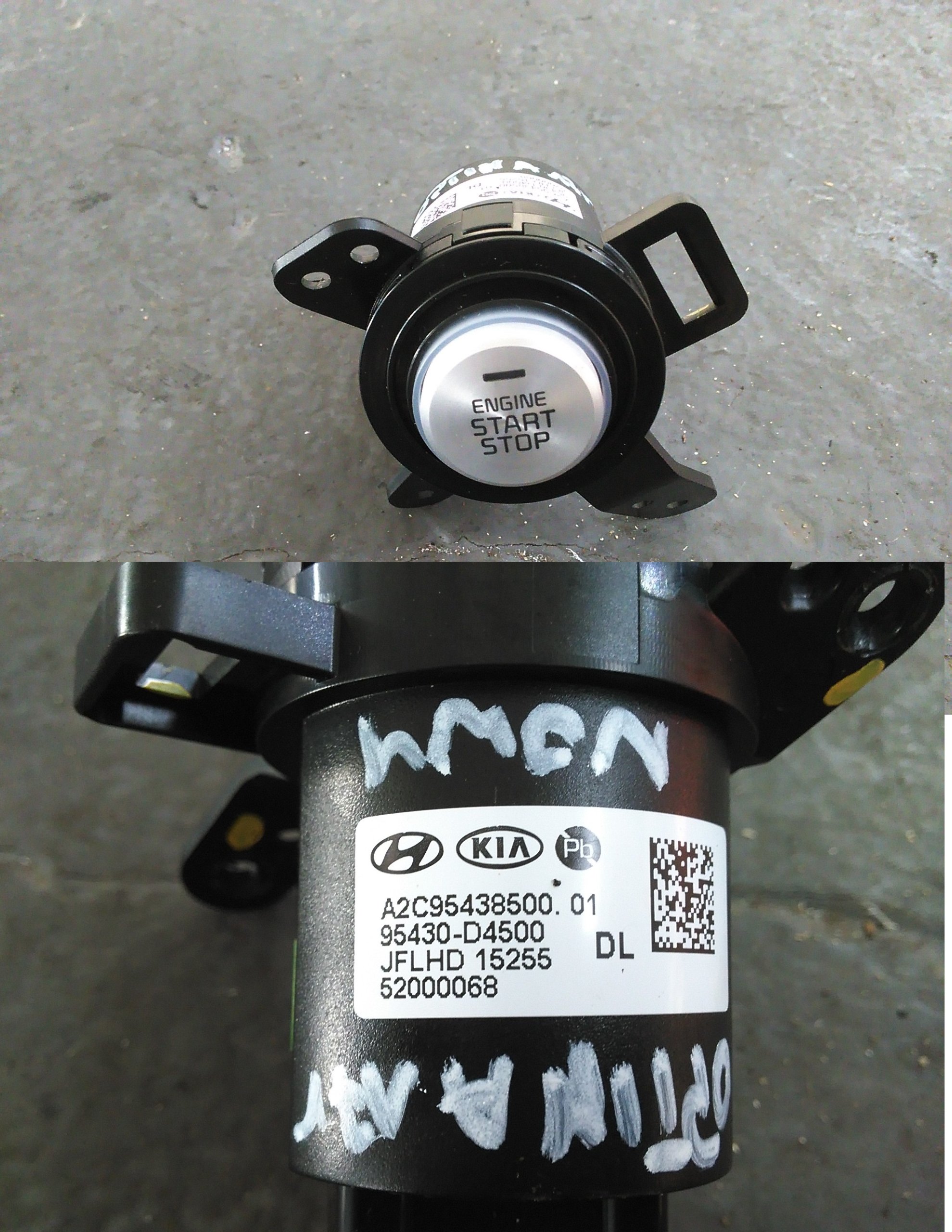 KIA OPTIMA IV 2016-20 PRZYCISK WŁACZNIK START STOP