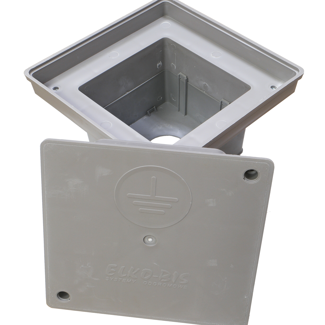 Plechovka hromosvodového spoje zemní šachta 120x300x300 mm