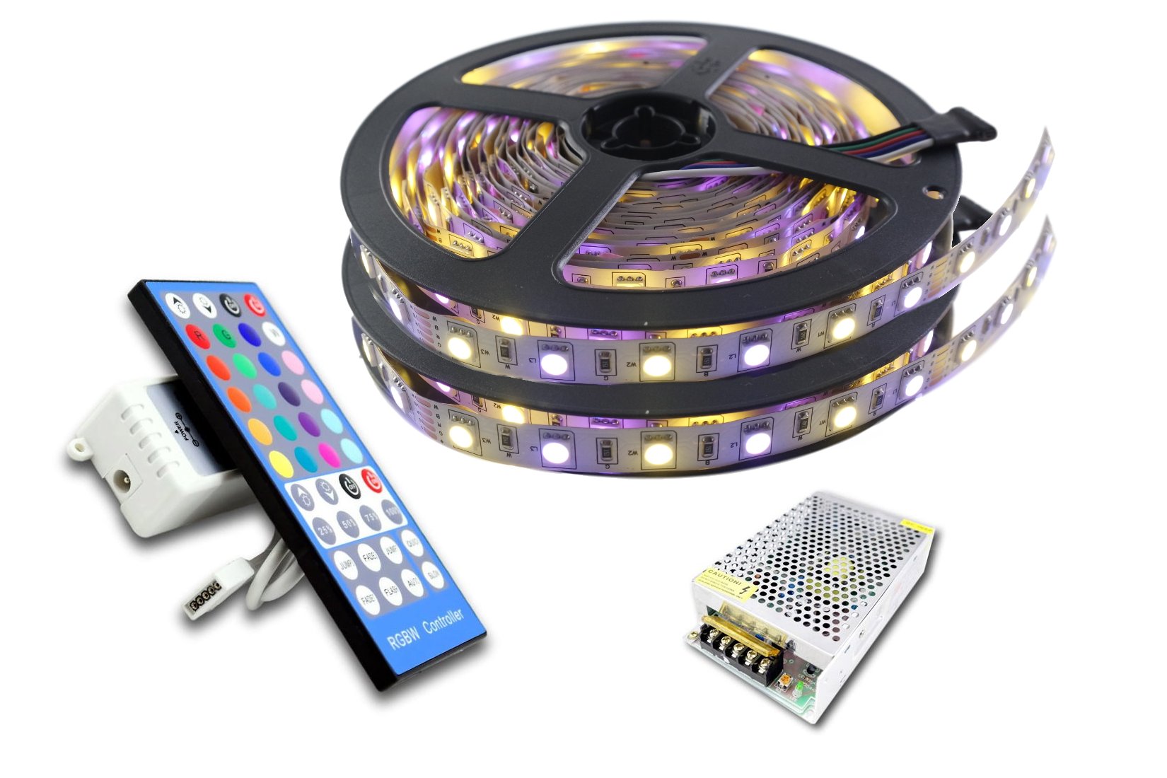 Sada Led 5050 Rgbw barevná teplá bílá 10 m