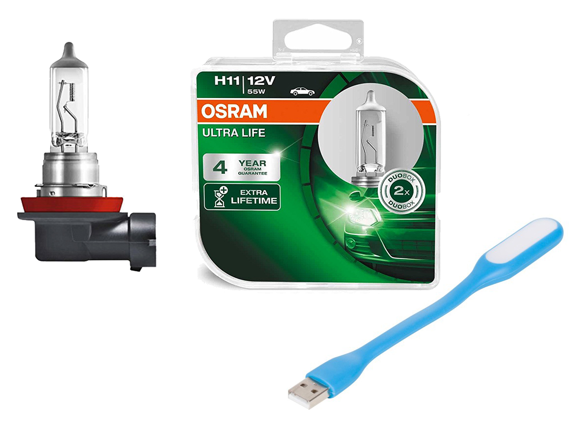

Osram 2x H11 Ultra Life Lampka Usb