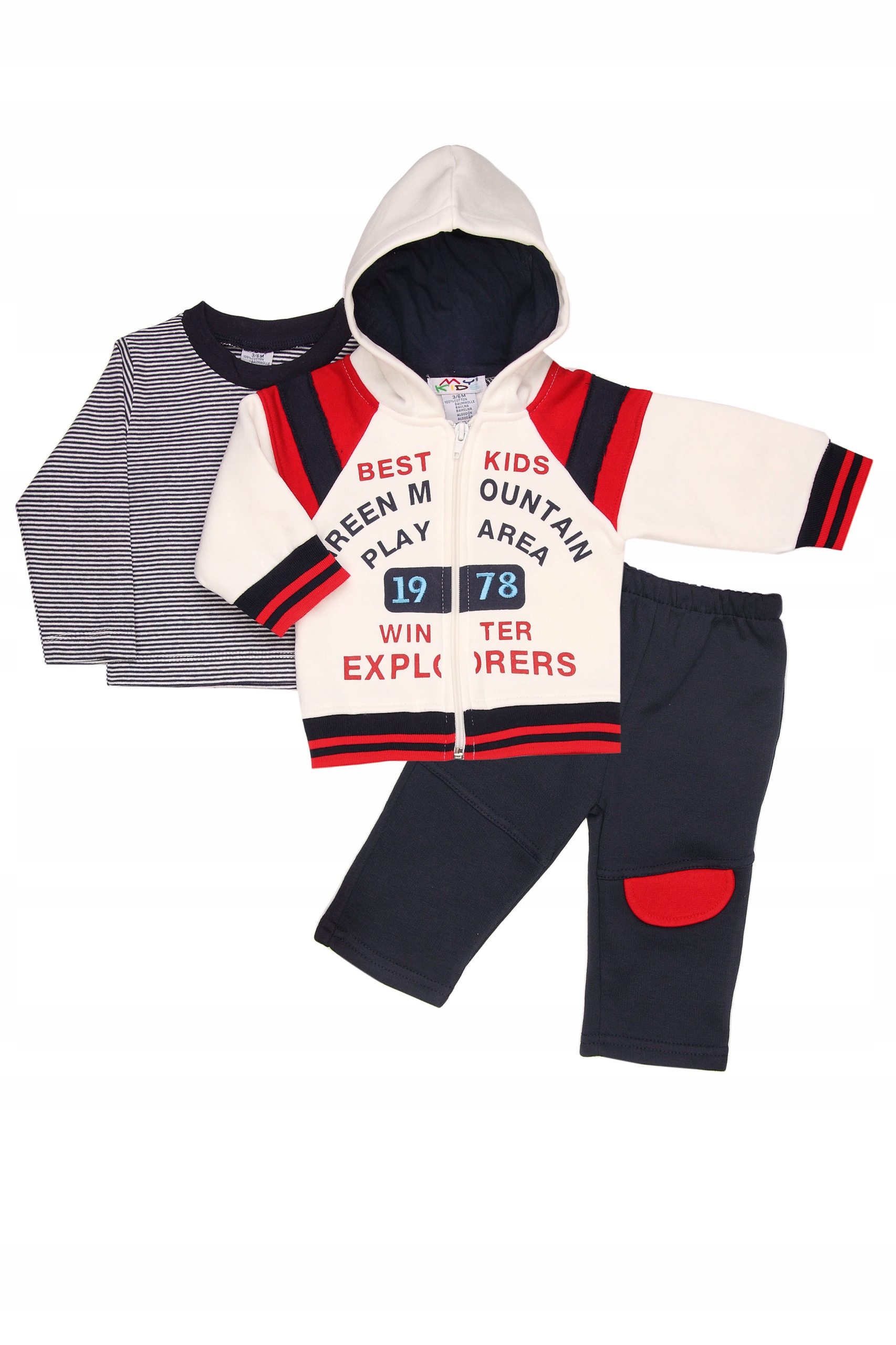 KOMPLET NIEMOWLĘCY CHŁOPIĘCY 6-9M (74CM) Marka Inna marka