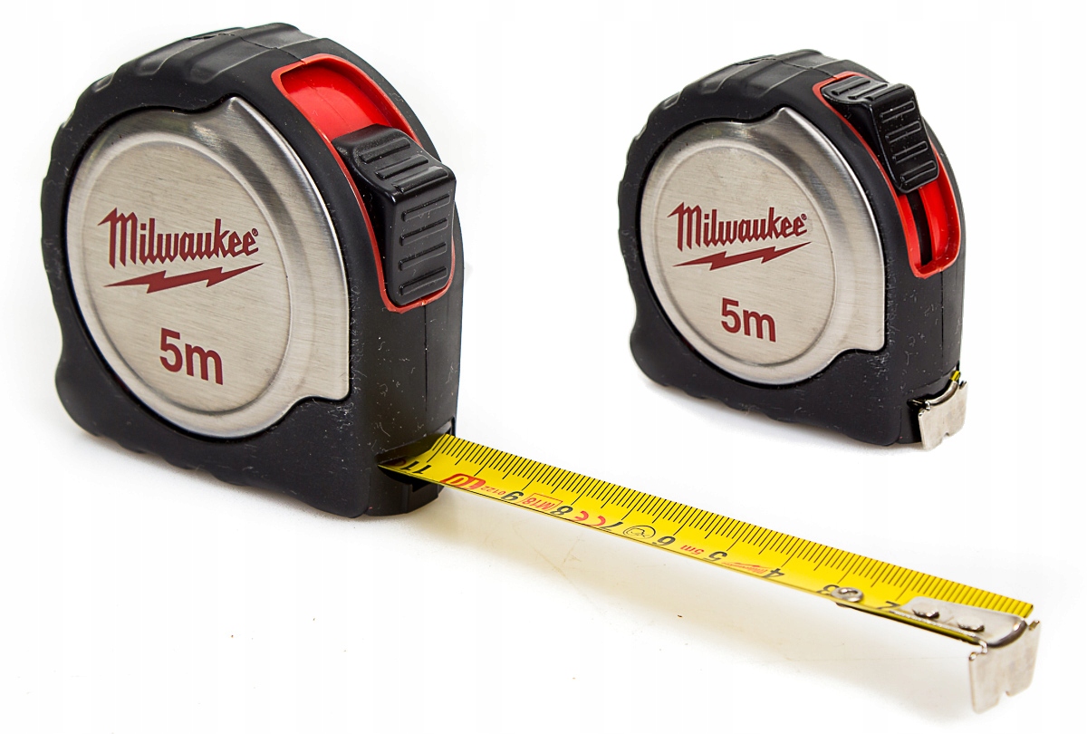 

Milwaukee Miarka Miara Taśma Miernicza Zwijana 5m