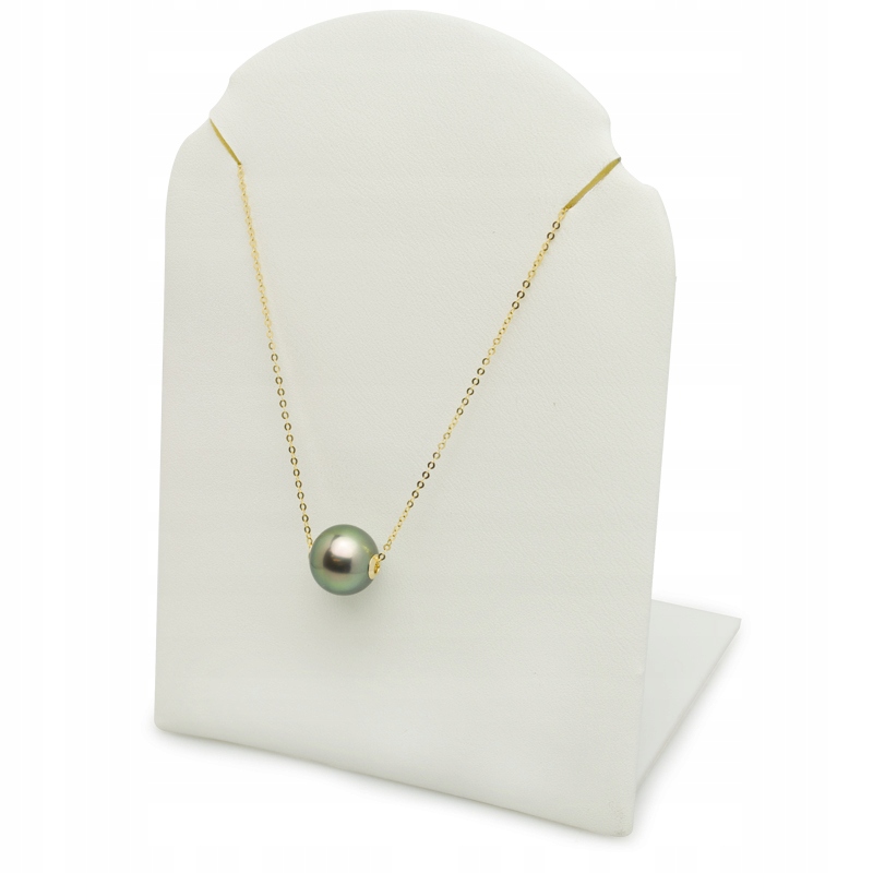 Zlatý Řetízek S Černou Perlou Tahiti