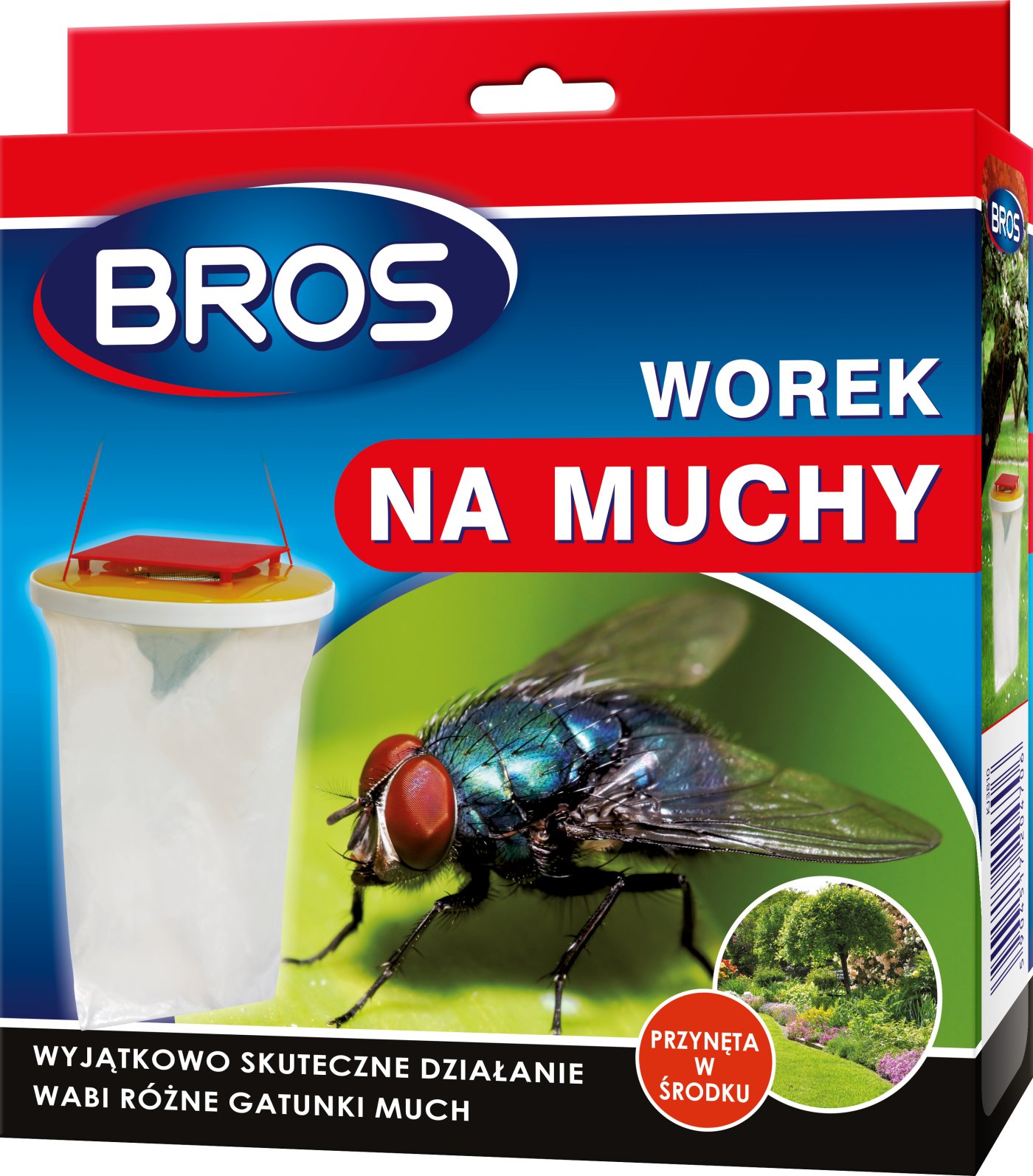 

Bros Worek Na Muchy Z Przynetą Wyjątkowo Skuteczny