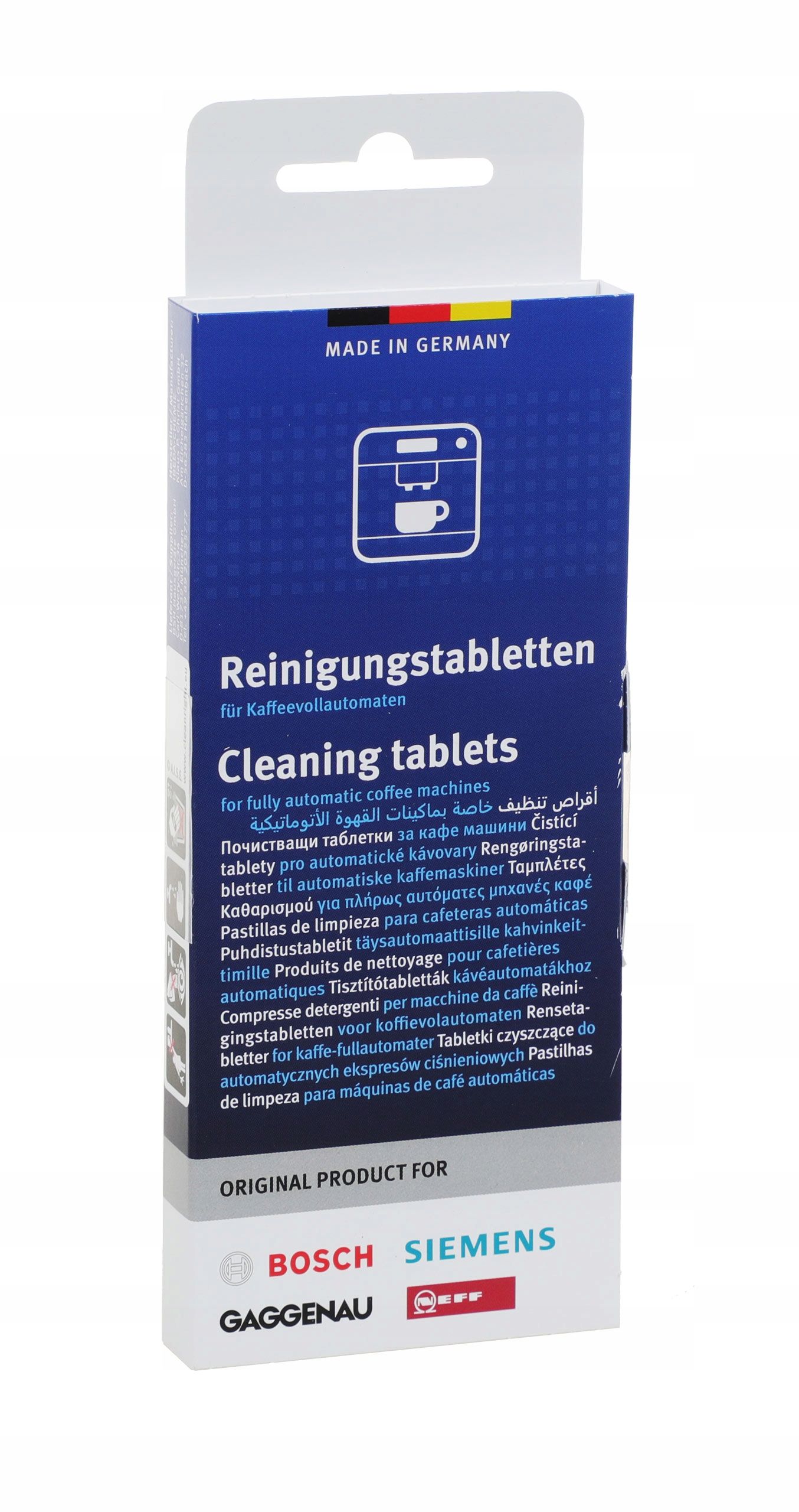 

10x Tabletki Czyszczące Ekspresów Bosch / Siemens