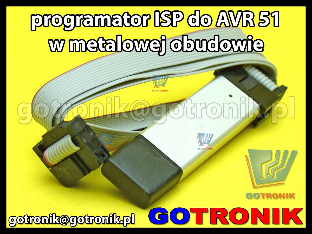 Programator ISP dla układów AVR 51w obudowie _|134 Marka LCT