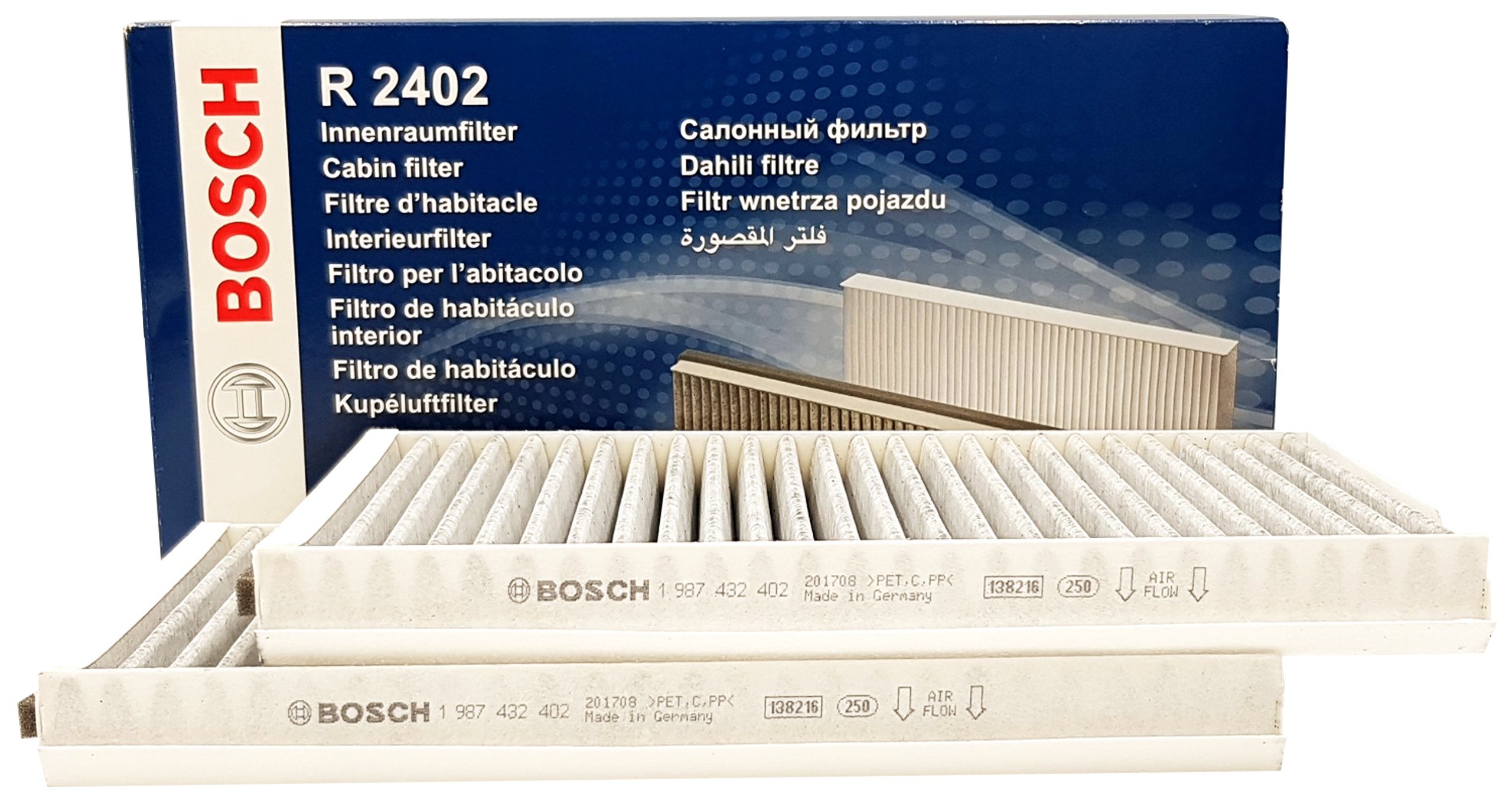 

Bosch Filtr Kabinowy Węglowy Bmw 5 E60 E61 Komplet