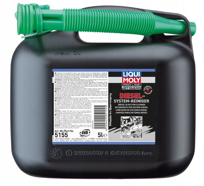LIQUI MOLY CZYSZCZENIE WTRYSKOW DIESEL 5L 5155