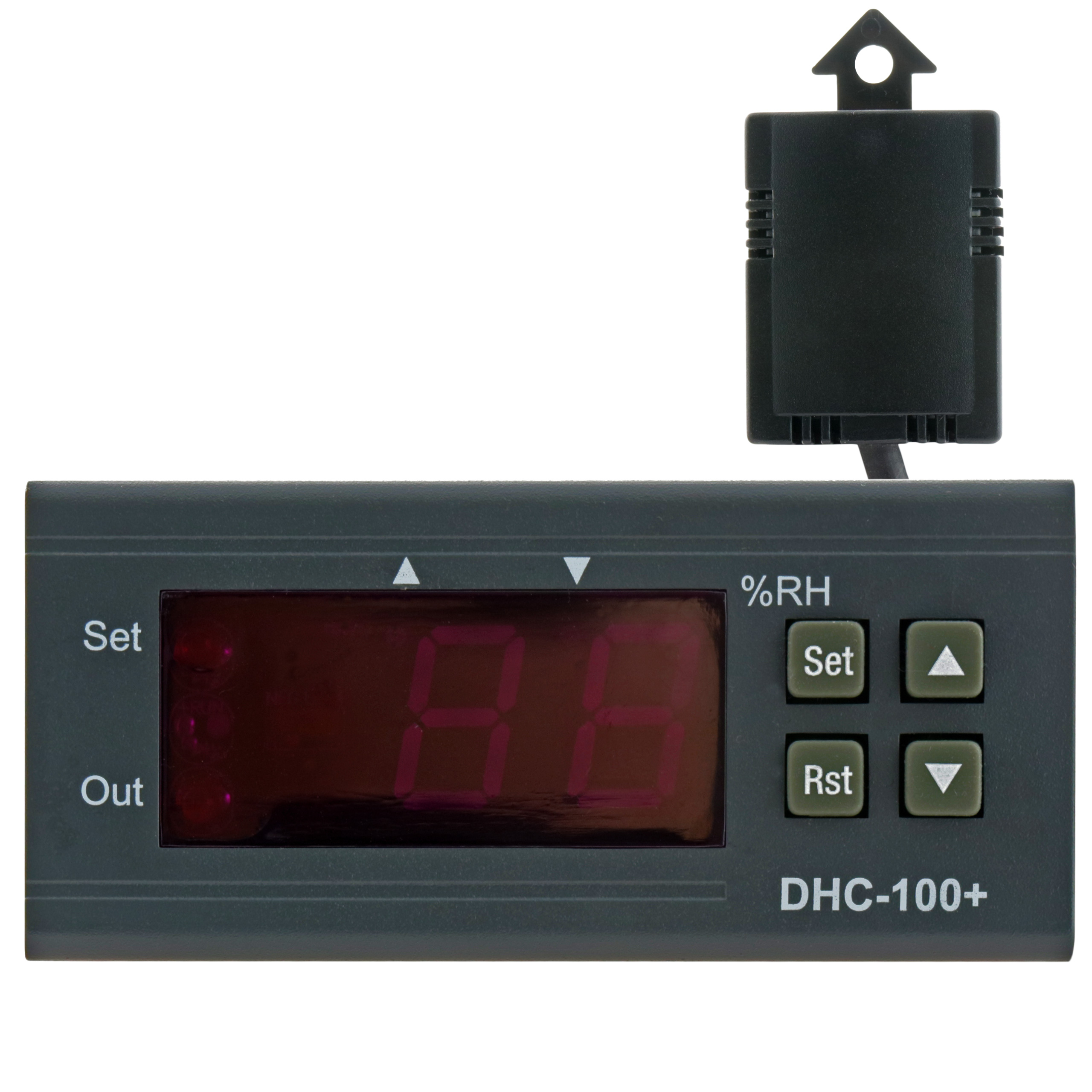 HIGROSTAT REGULATOR WILGOTNOŚCI MIERNIK CZUJNIK Model DHC100