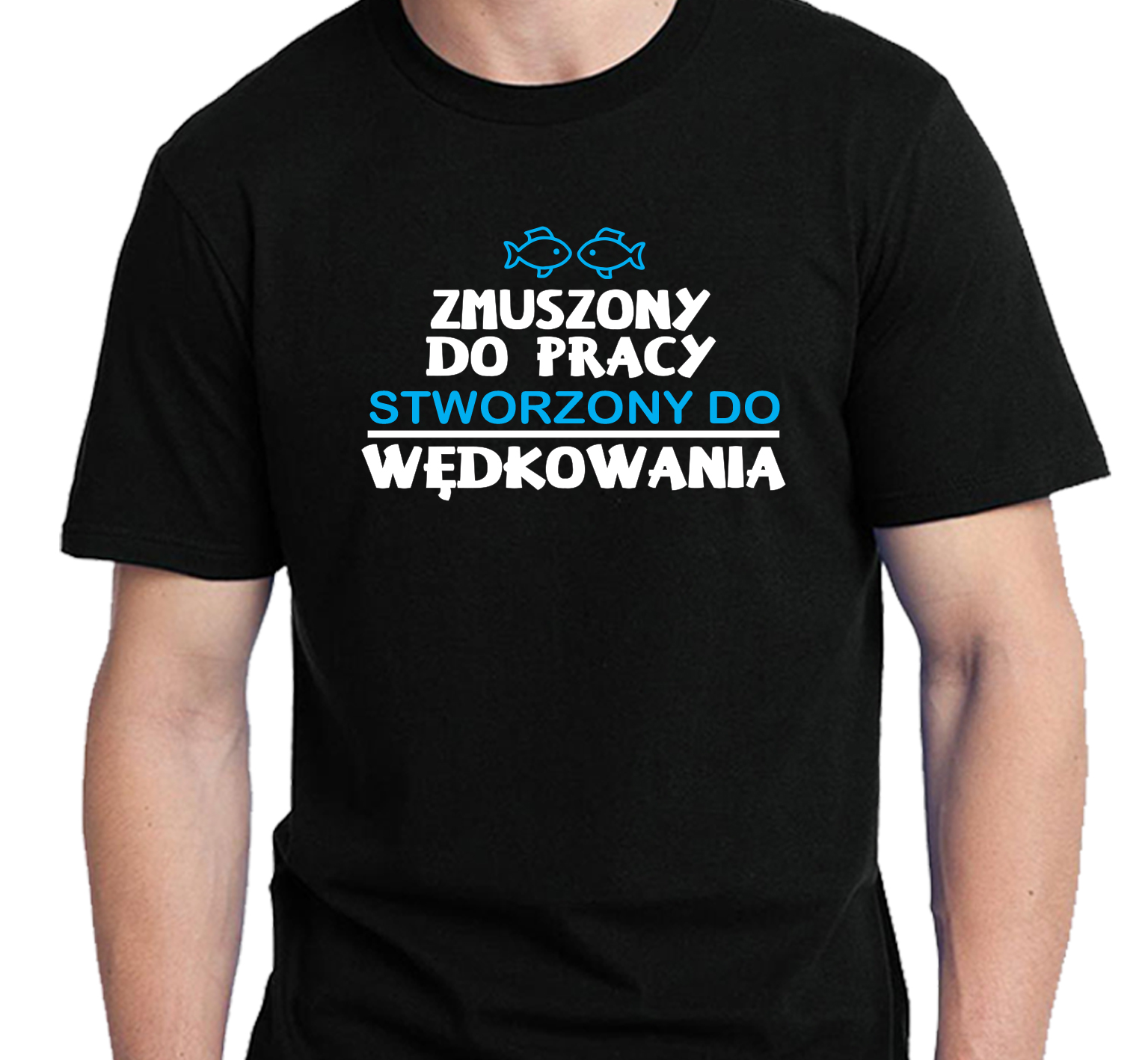 

Koszulka Na Ryby Wędkarska prezent Urodziny S