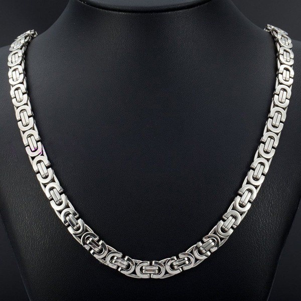 NASZYJNIK SPLOT KRÓLEWSKI BIZANTYJSKI 65 CM/9 MM Cechy nie zawiera niklu