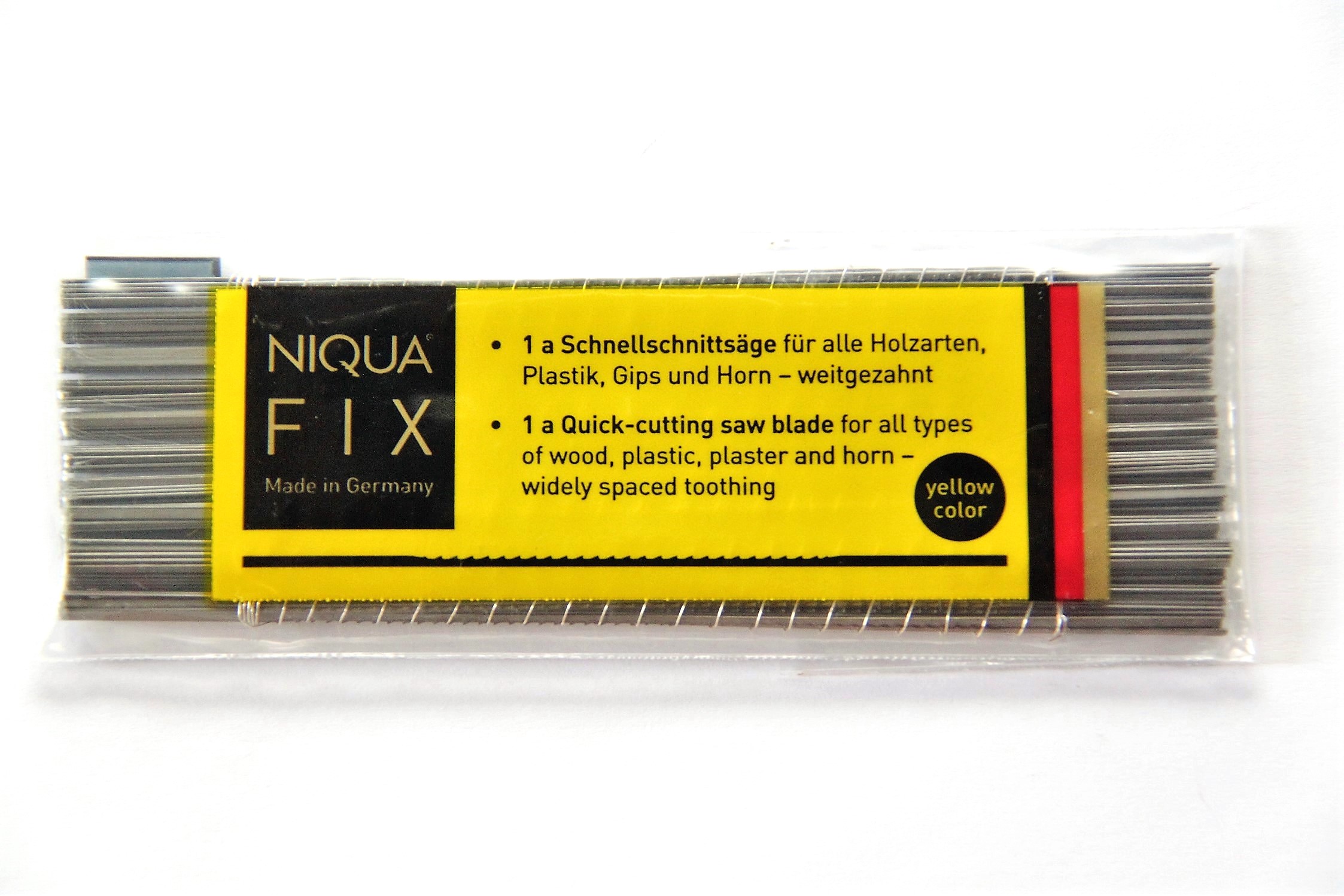 

Brzeszczoty włosowe Niqua Fix Yellow N8, 130 mm