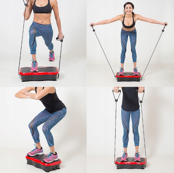 PLATFORMA WIBRACYJNA WIBRUJĄCA TRENINGOWA MASAŻER CAŁEGO CIAŁA VIBRO SLIM Marka Vibro Slim