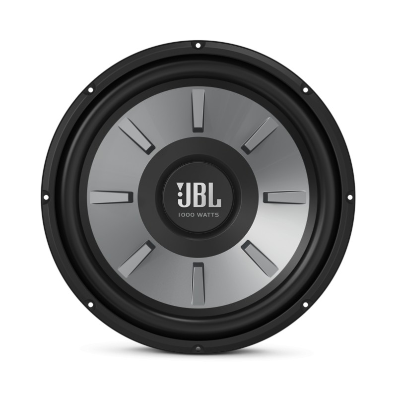 Басовая коробка JBL 1000W MDF + Crunch + кабели номинальной мощности RMS 250 Вт
