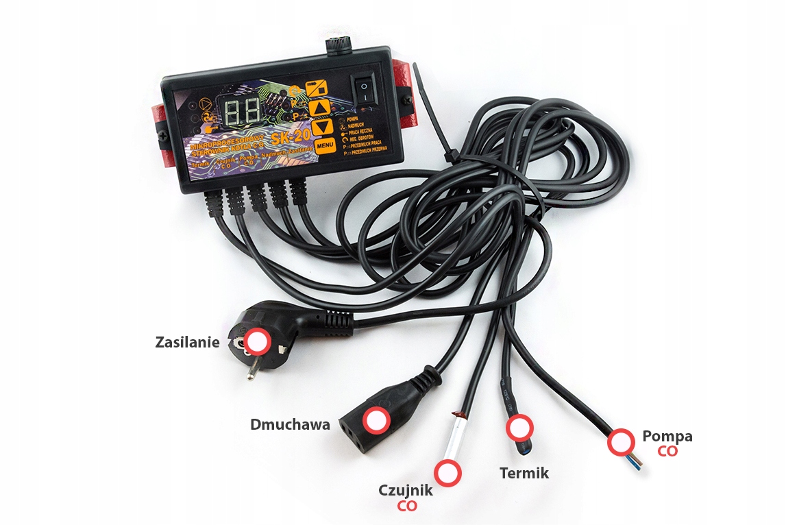 STEROWNIK KOTŁA, PIECA CO.