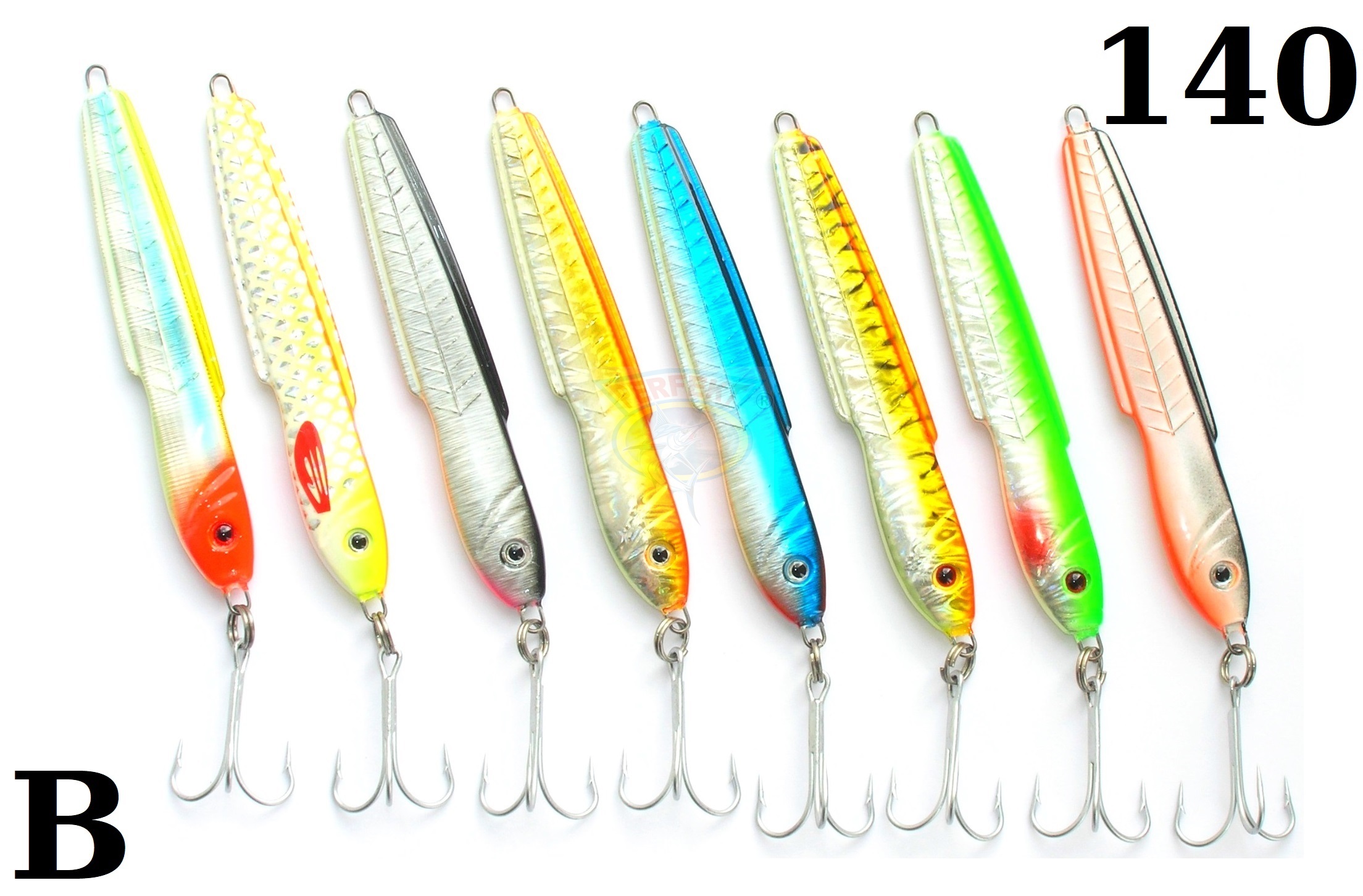 8 X Treska Pilker Perfekt Bora Sport 140gr s.B.