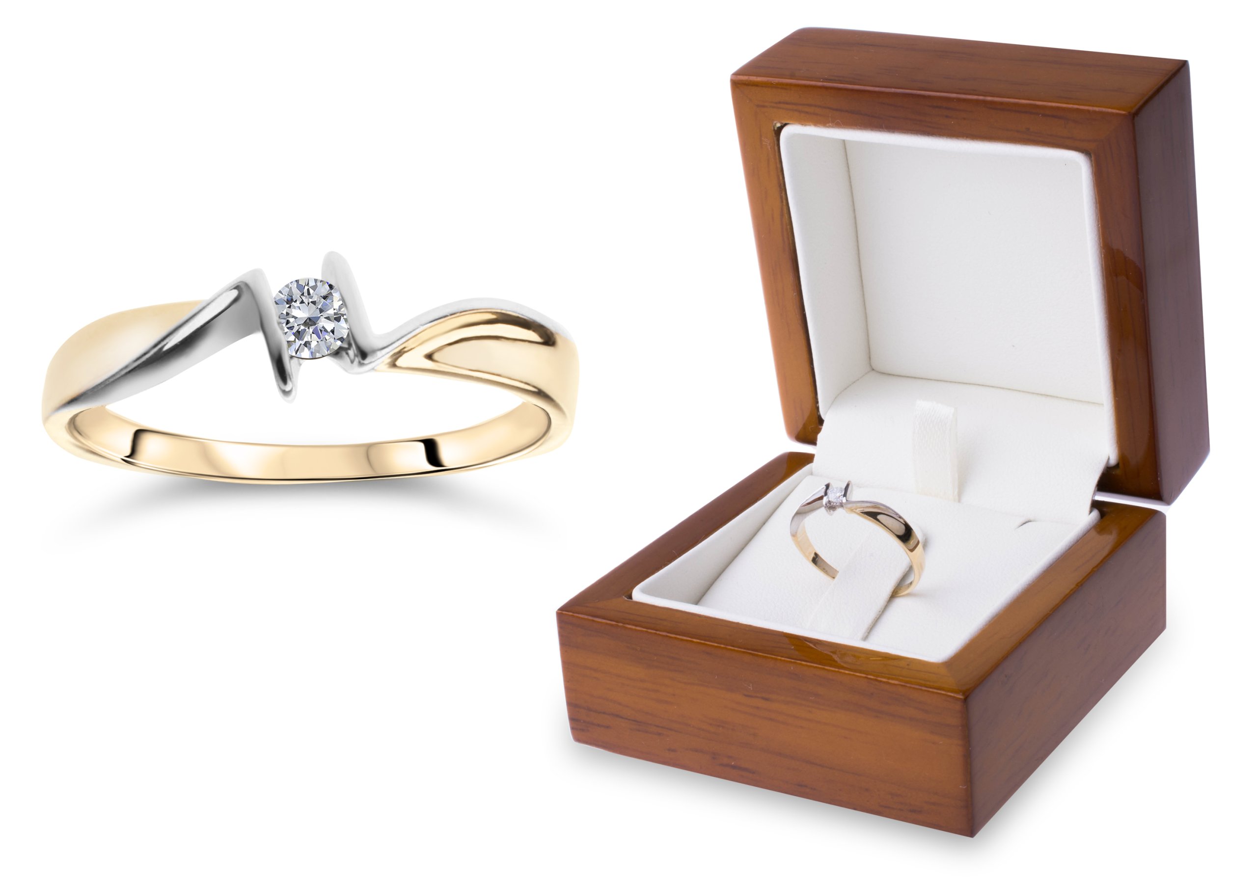 Zlatý Prstýnek 585 HN82 Velikost: 16