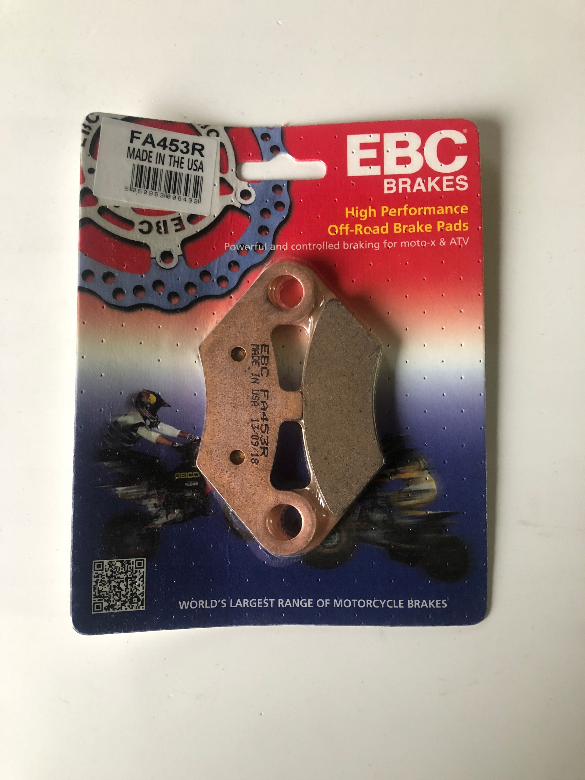 

Klocki hamulcowe przód Ebc Cf Moto 800