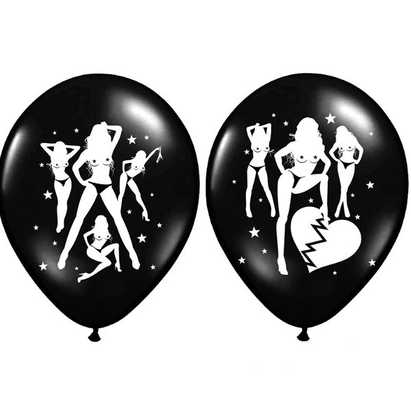 

Balon na Wieczór Panieński - Czarny Panie, Serce