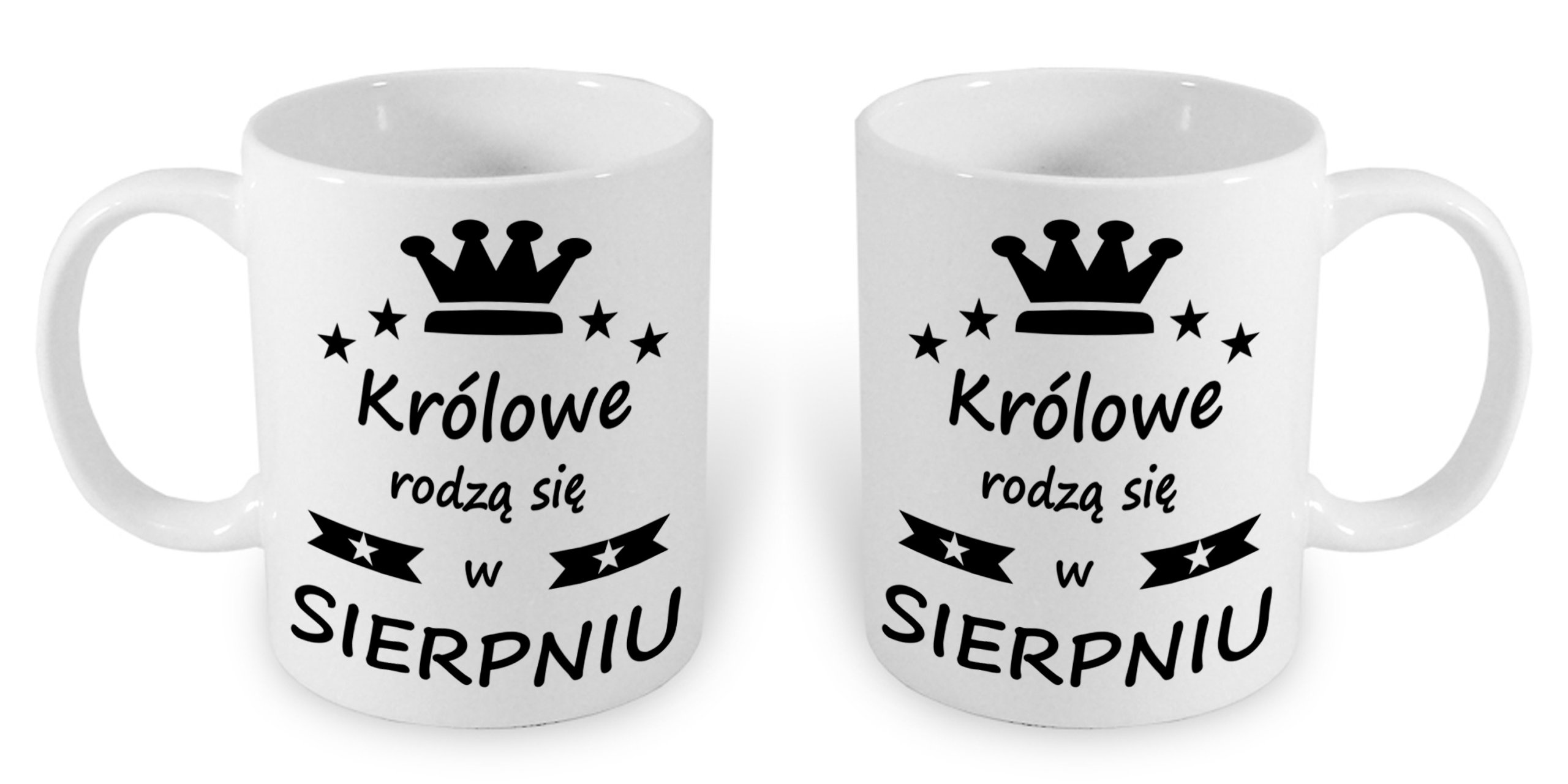 

Duży Kubek 550ml Królowe Rodzą Się W Sierpniu