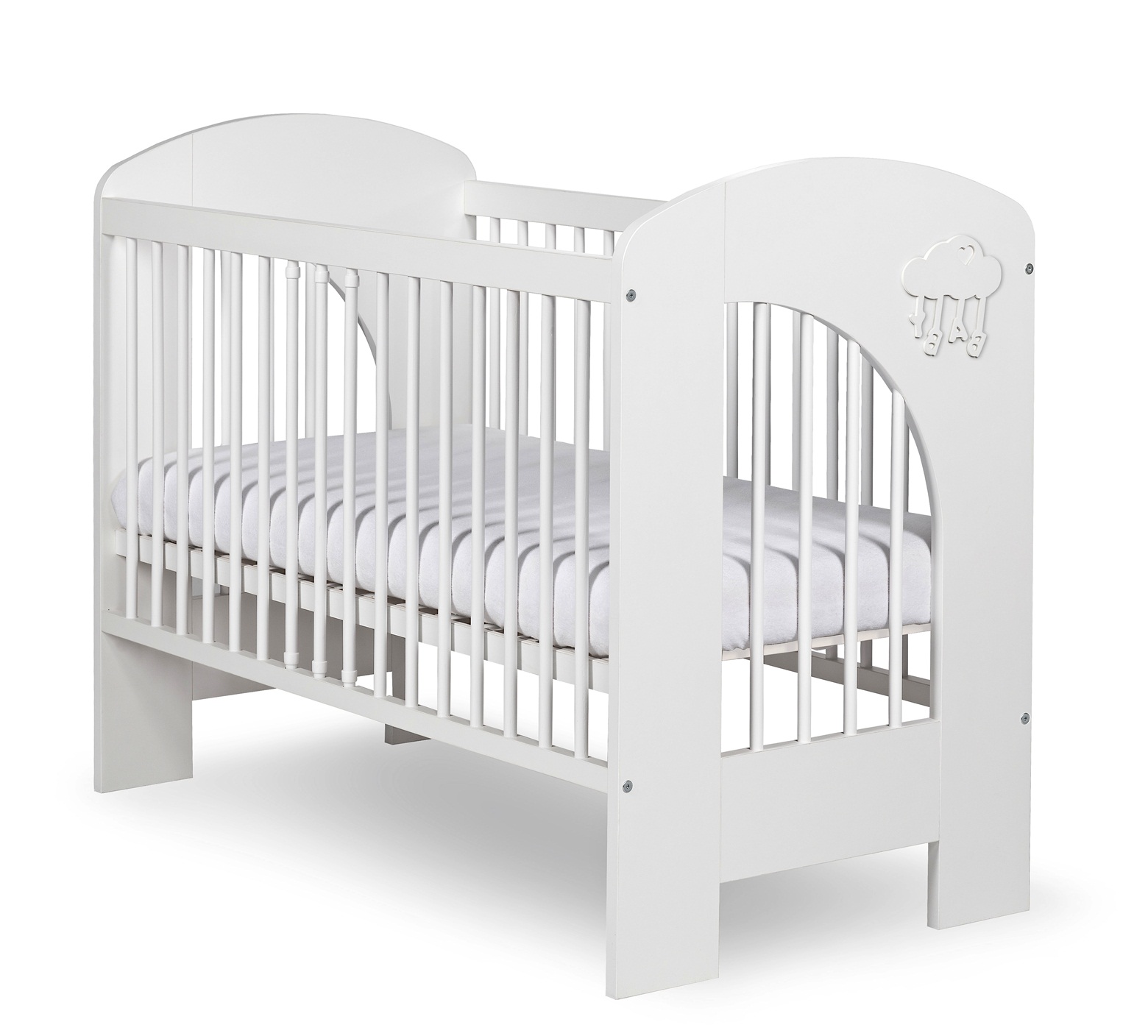 KLUPŚ ŁÓŻECZKO NEL CHMURKA 120X60 BIAŁE Kod producenta 590191224