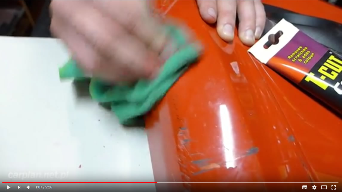 Pigment na rysy do lakieru CZERWONY FILM Waga produktu z opakowaniem jednostkowym 0.3 kg