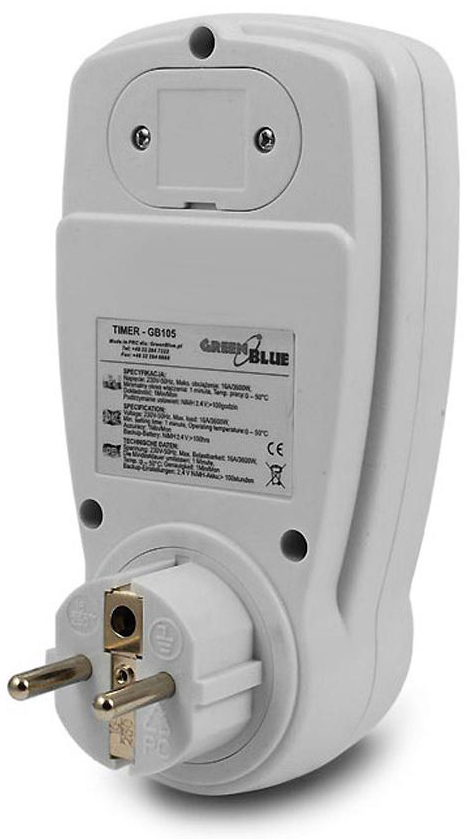 PROGRAMATOR CZASOWY WŁĄCZNIK WYŁĄCZNIK TIMER LCD Rodzaj programator czasowy