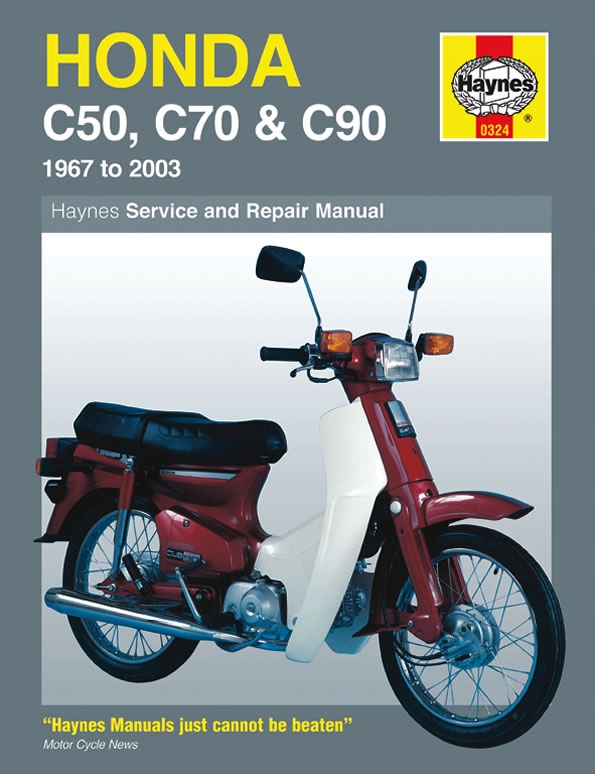 HONDA C50Z-2 (77 - 79) INSTRUKCJA NAPRAW SKUTERA Tytuł Honda C50, C70 & C90