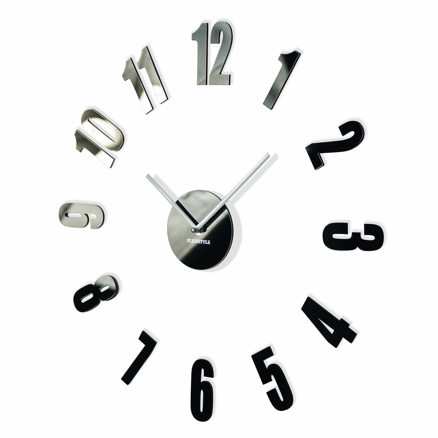 Duży zegar ścienny DIY cichy 75cm na ścianę polski Kod producenta z54a-1-2-x