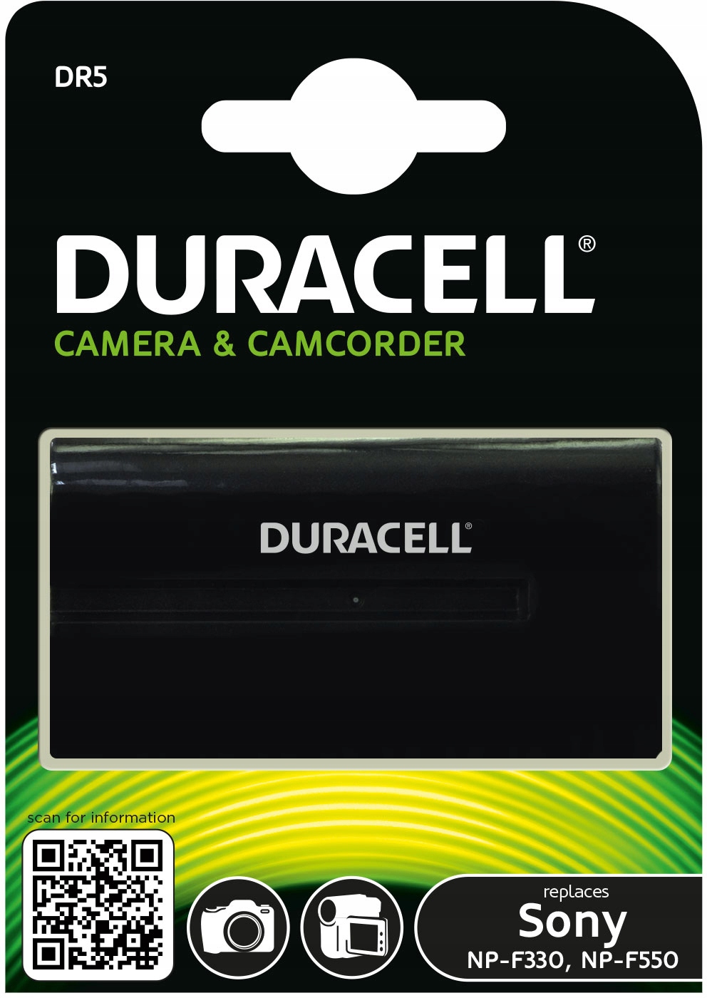 

Aku Duracell DR5 zamiennik Sony NP-F330 NP-F550