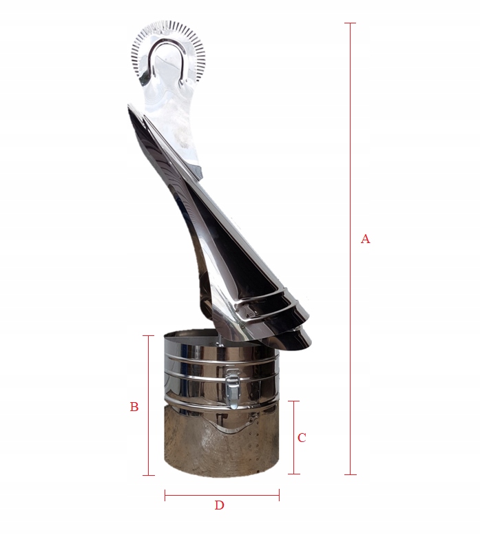 NASADA KOMINOWA OBROTOWA STRAŻAK FI 200 NA KOMIN EAN (GTIN) 5904865528691