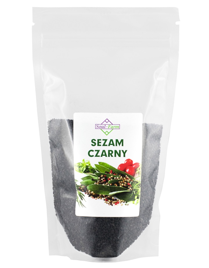 

Czarny Sezam 100g Ziarna Przyprawa sushi